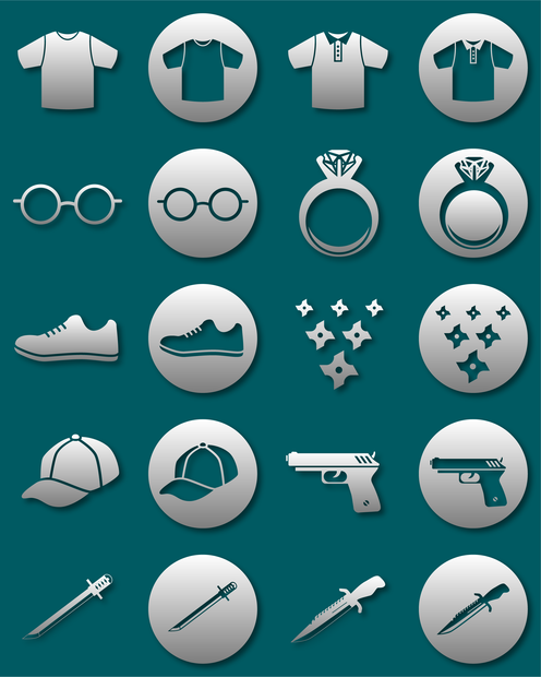 Menu Icons basic set【VRC想定】メニュー用アイコン ベーシックセット