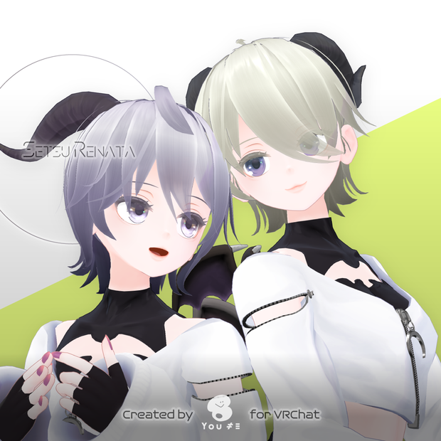 オリジナル3Dモデル「SetsuRenata -セツ・レナータ- 」
