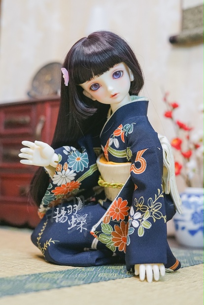 【ワンオフ】SDM/MSD/MDD 着物 菊 - + 揚羽蝶 + - BOOTH