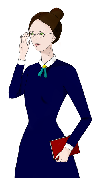 【無料】住み込み家庭教師イメージの立ち絵