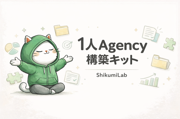 【テンプレ8種+料金表+提案書】AI 1人コンテンツエージェンシー 構築キット