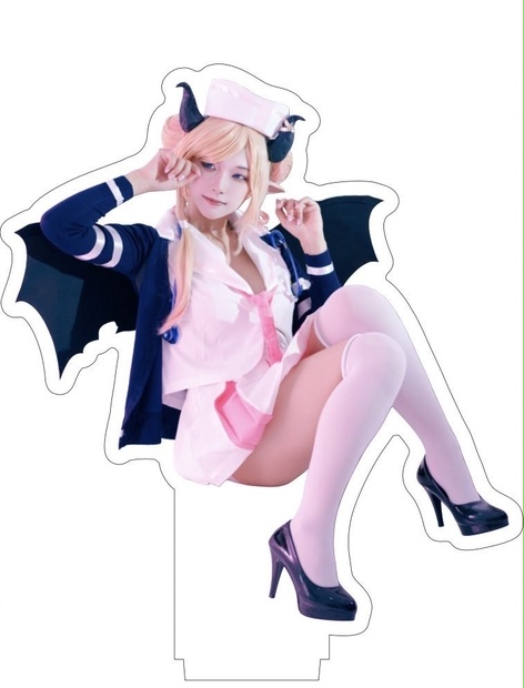 ホロライブコスプレ 癒月ちょこ アクリルスタンド - りんごの木箱 - BOOTH
