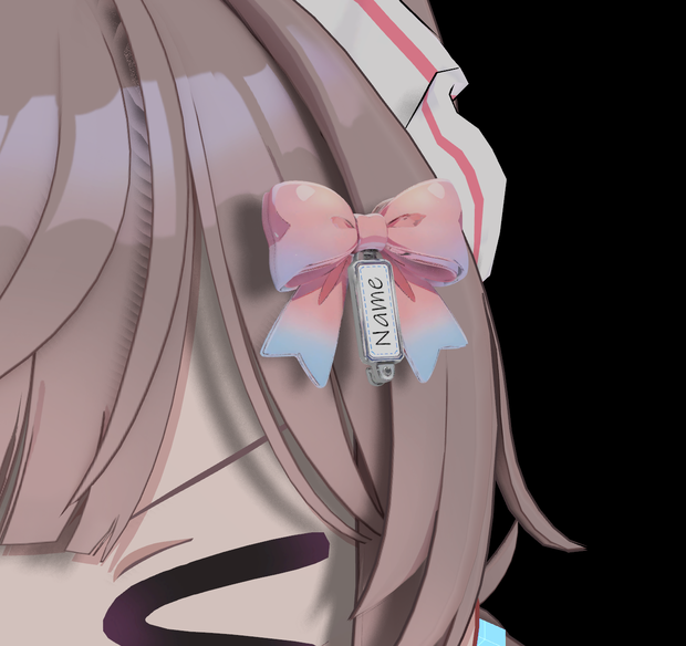 VRChat decorative bow name tag/vrchat装饰蝴蝶结名牌