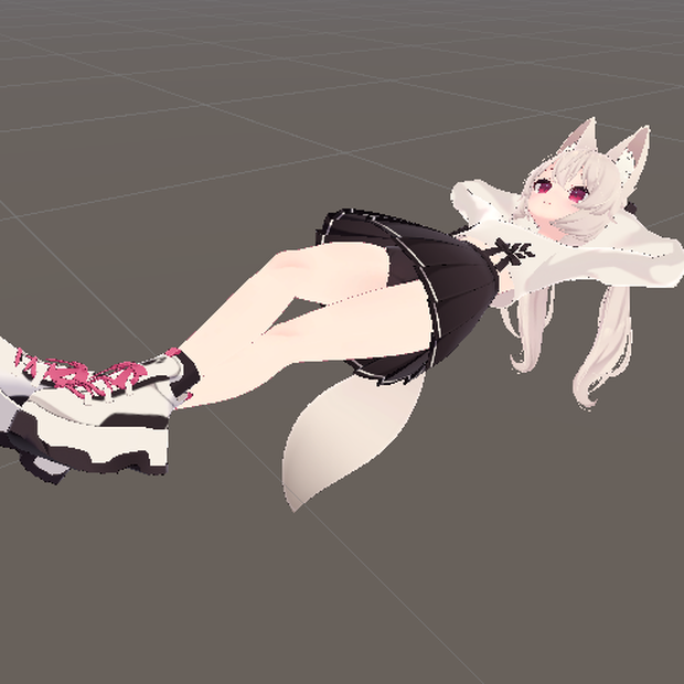 【Unity/VRChat】Animation of resting on the ground