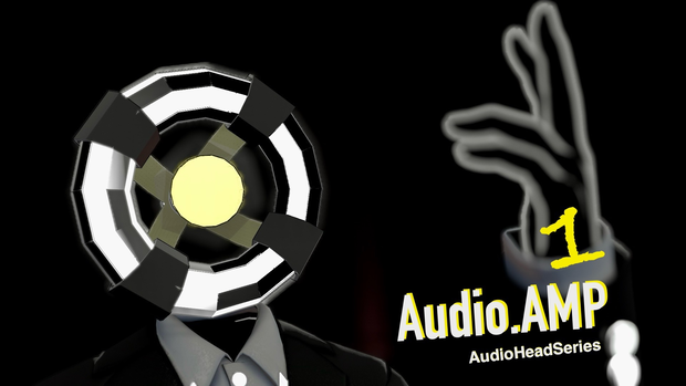 【無料 free】[AHS]AudioAMP1【3Dモデル】