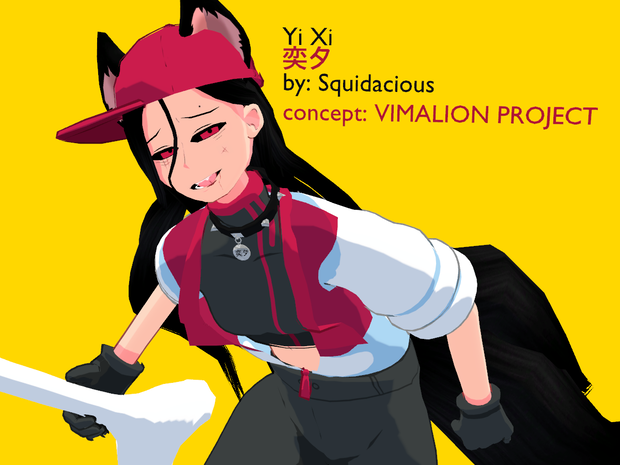 Yi Xi [奕夕] [3D Original Model | 3Dオリジナルモデル]