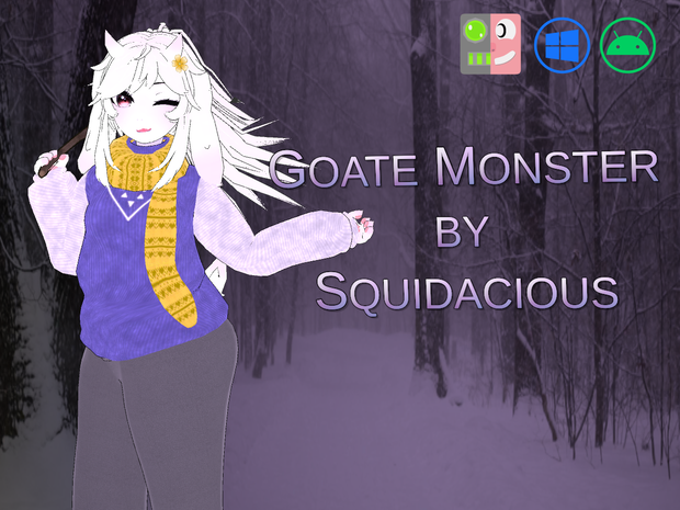 Goate Monster [ヤギモンスター][VRCHAT][QUEST][VRCFT]