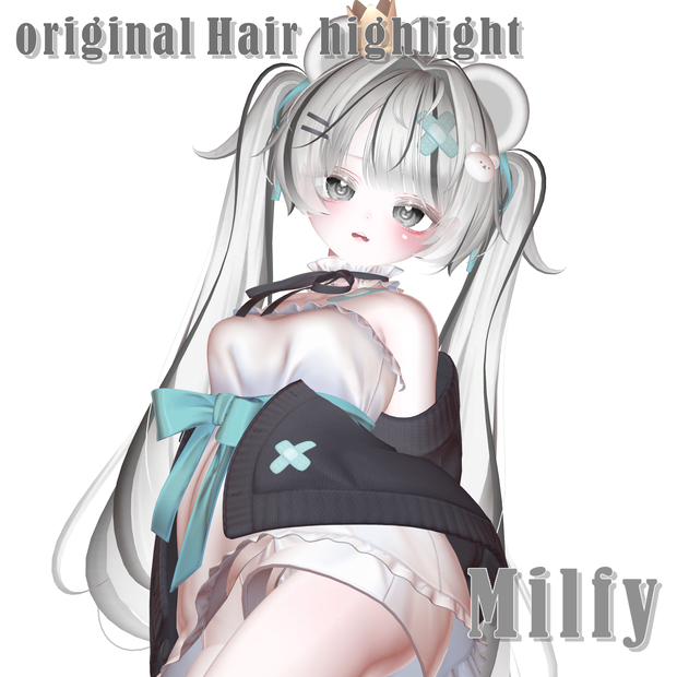 【Milfy ミルフィ】Original Hair Color Change & Highlights Color Texture