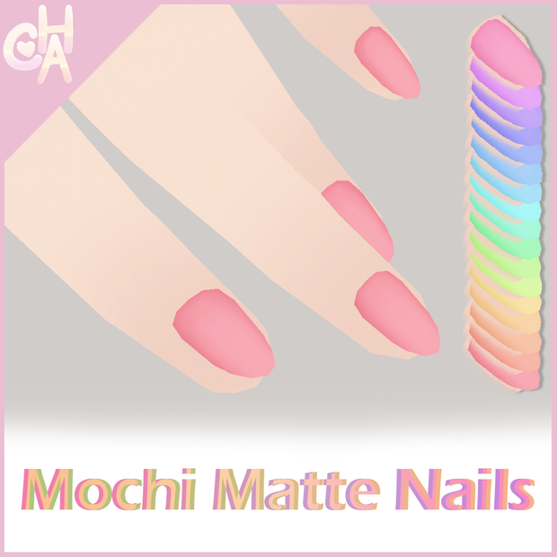 Free Commercial! Mochi Matte Nails - フリーモチマットネイル