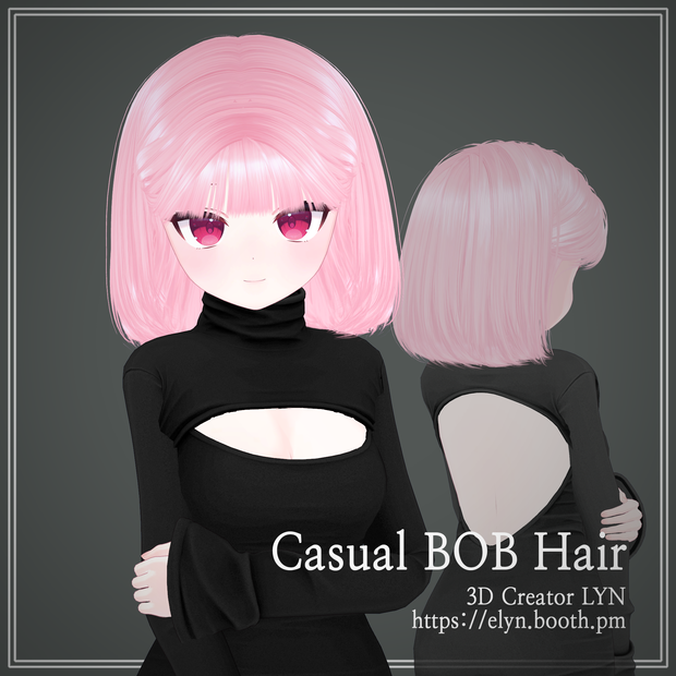 Casual BOB [1.1 ver Update!] [PB対応,Shader 調節可能]