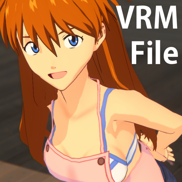 【VRM 同人作品】式波・アスカ・ラングレー(ヱヴァンゲリヲン新劇場版:破)