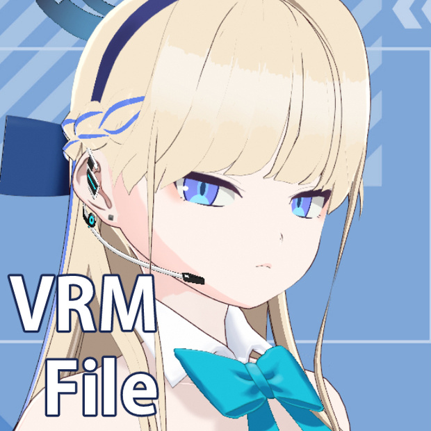 【VRM 同人作品】バニーガール トキ(ブルアカ)