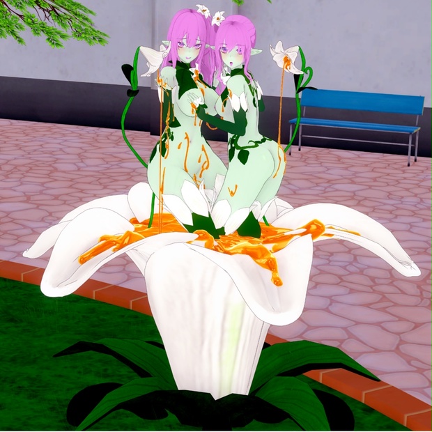 Lili Rune TS学園怪談·リリラウネ化 Transformed to a Liliraune - zzzccceeexxx - BOOTH