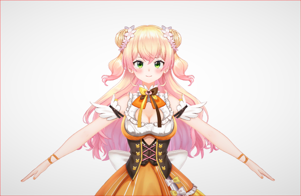 Momosuzu Nene 3D Characters 3D Model VRChat