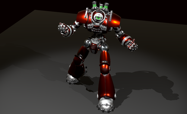 Sentinel Atomics MegaByte VRChat Avatar
