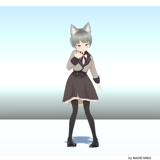 Unity メスガキっぽい前傾姿勢 ポーズ