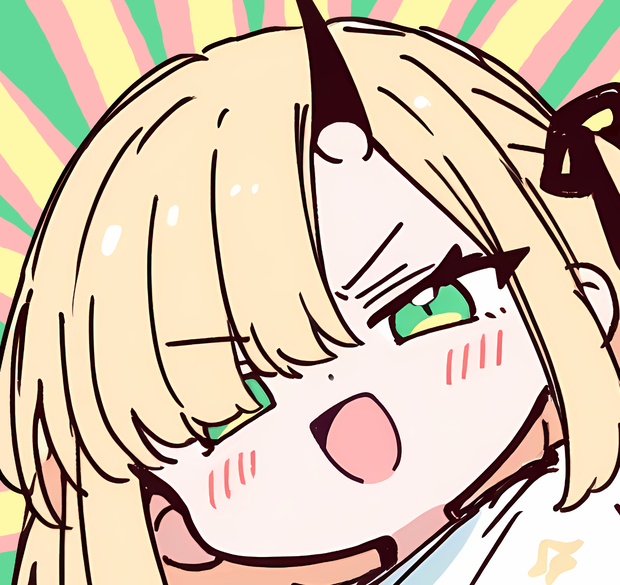 [PNGTUBER] Oni Girl | pngtuber ready to use, veadotube mini, streamer, twitch, youtube, cute,