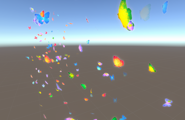 Unity Game VFX - Butterfly