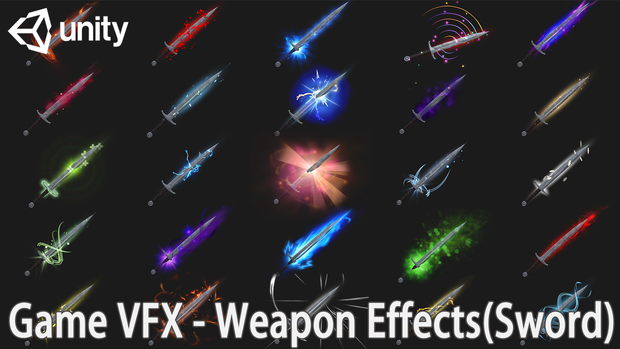 Unity Game VFX_Weapon Effects(Sword)
