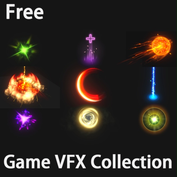 Free Unity Game VFX Collection(URP)-無料