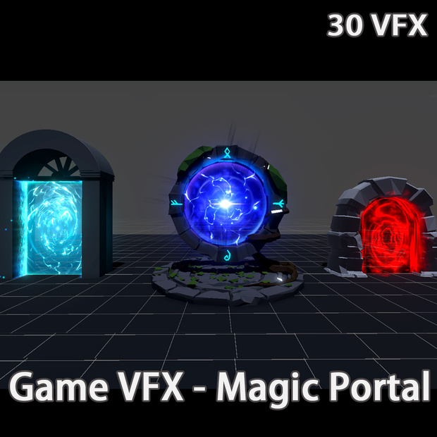 Unity Game VFX - Magic Portal