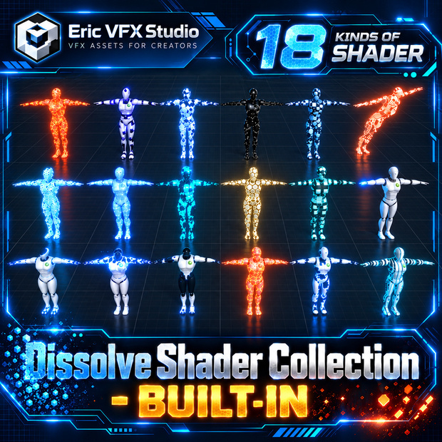 Unity Dissolve Shader Collection - Built-In