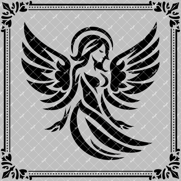 タトゥーデカール：Angel1