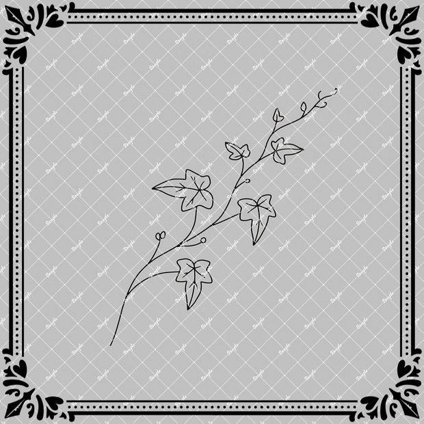 タトゥーデカール：ivy1