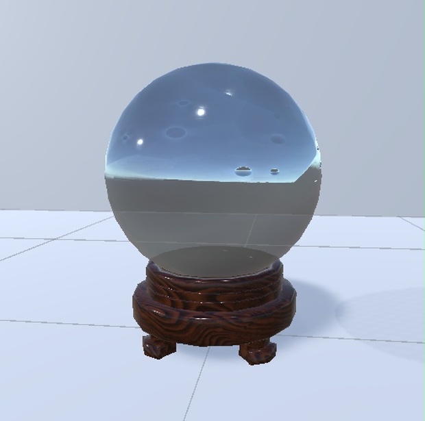 CGアート　水晶玉の中のムーブメント 妖しげな水晶玉【VRChat】 - NY Studio - BOOTH