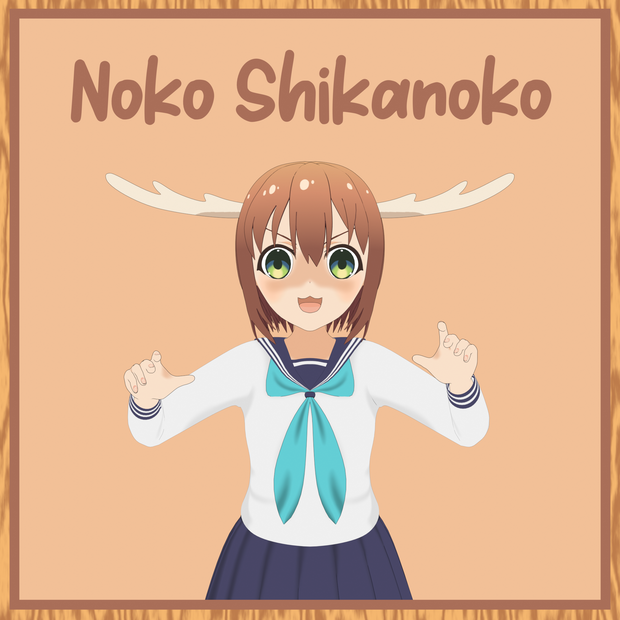 Noko Shikanoko 3D Model