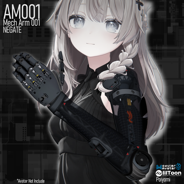 【 7Avatars】NEGATE AM001 Mech Arm【Airi Milltina Manuka Selestia Shinano DELTAFLAIR  Lurie】