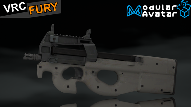 (VRChat) P90
