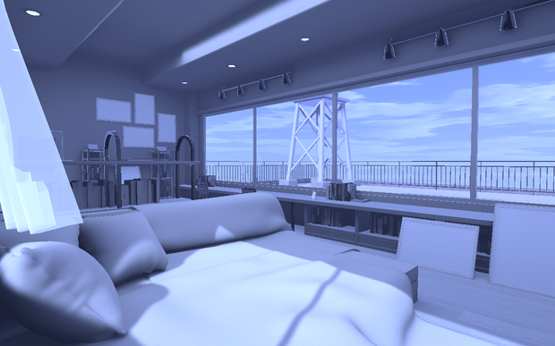 【VRChatワールドアセット】Blue Sky