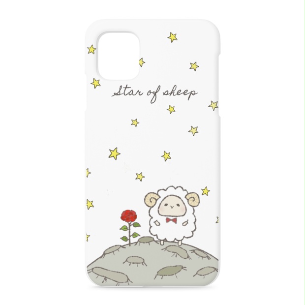 iPhone11】星を巡るひつじの旅 スマホケース - Mofumofu sheep - BOOTH