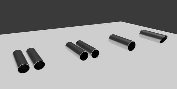 【3Dモデル】car muffler pack