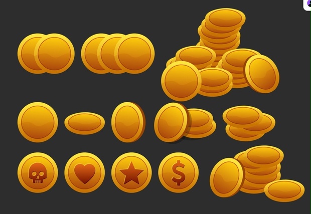 Gold Coin Icons Pack
