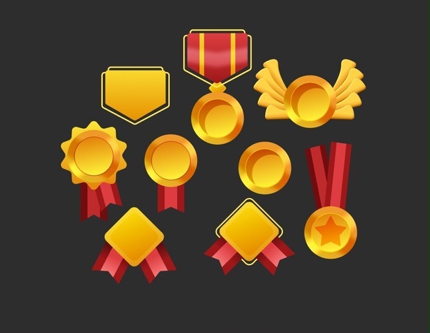 Achievement Medals UI Pack