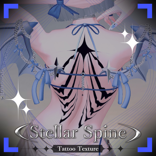 Stellar Spine | Tattoo Texture