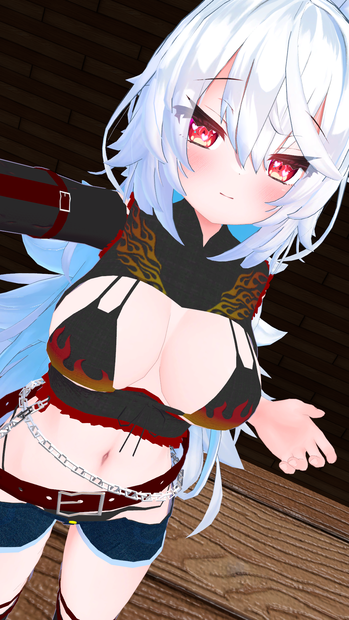 【無料】ティコ・ポプリ用　ホットパンツビキニスタイル衣装