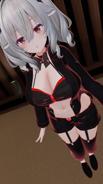 ミルティナ・伊奈波かや・御咲ライネ対応　「Crimson Tux」