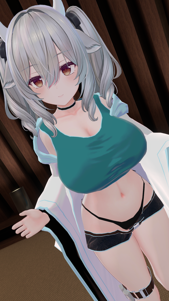 ミルティナ・伊奈波かや・御咲ライネ対応　「Furisode Summer Hoodie」