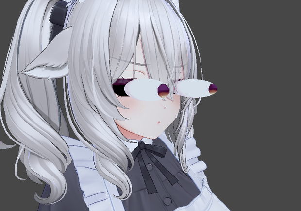 【VRChat 4アバター対応】飛び出す目玉ギミック【Moduler Avatar対応】