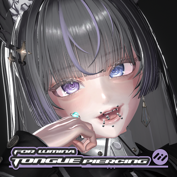 【ルミナ対応】舌ピアスセット/Tonguepiercingset