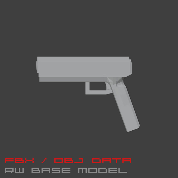RW BASE MODEL ( FBX / OBJ DATA )