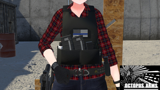 【Free】T-type Shingle5.56 mag carrier attachment