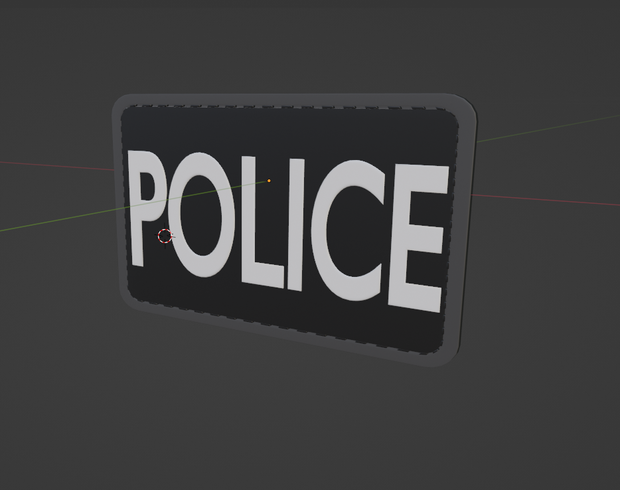 【Free】警察パッチ