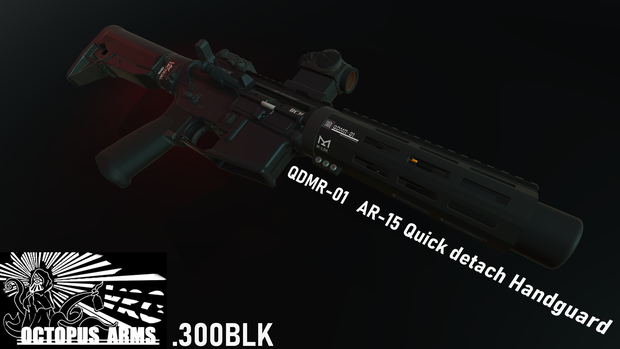 QDMR-01   AR-15ハンドガード