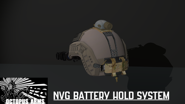 OCTOPUS ARMS  NVG battery hold system