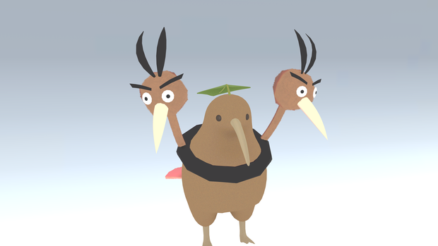 某飛行タイプ鳥のなりきりセット