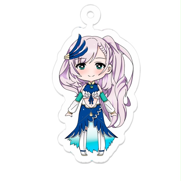 ホロライブ Pavolia Reine Keychain アクリルキーホルダー - Waifuku